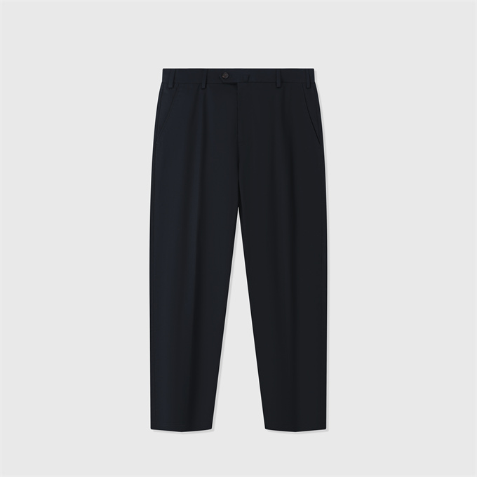 loro piana carlo relaxed straight cut everyday casual long trousers